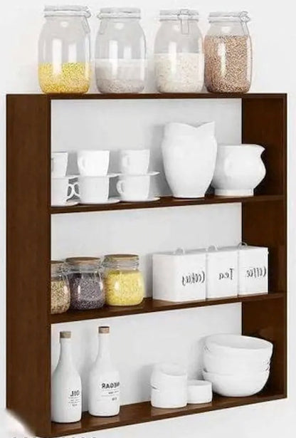 Jaguar Wall Shelves For Kitchen /Jar Stand,Cup,Spice,Kitchen Shelf For Home/Kitchen MDF (Medium Fiber) Wall Shelf (Number of Shelves - 3,